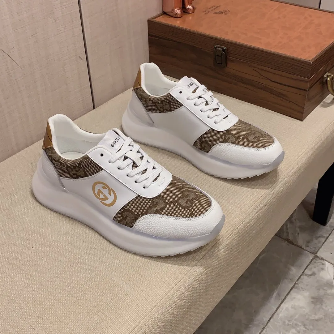 Men's men's shoes💰460💰💰🎩🎩[Lightning][Lightning] "Gucci*" The latest and most popular casual sports shoes, top brand [seduce] luxury~purchase, top~quality. [Strong] The upper is made of imported breathable cowhide with material ➕ breathable sheepskin feet (•) and fine workmanship. The original stylish and stylish soft rubber wear-resistant and non-slip outsole is light and comfortable on the feet. The real thing looks better when taken in real life. 413: code: 38-44, can be customized 45
